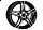 ����������� ���� ����� Megami MGM-17 6x15 4x100 ET46 DIA54.1 BKF